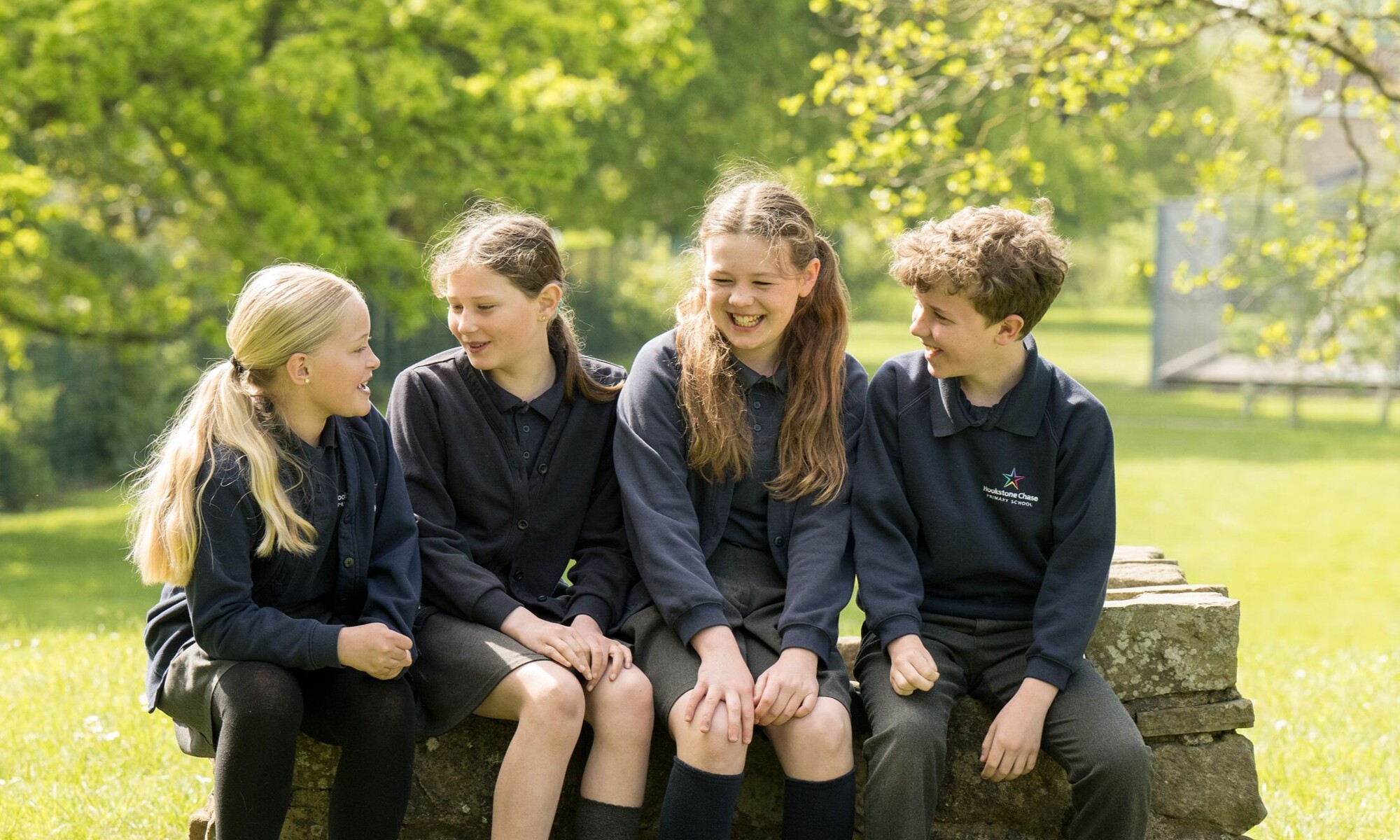 Northern Star Academies Trust Students Talking Outside